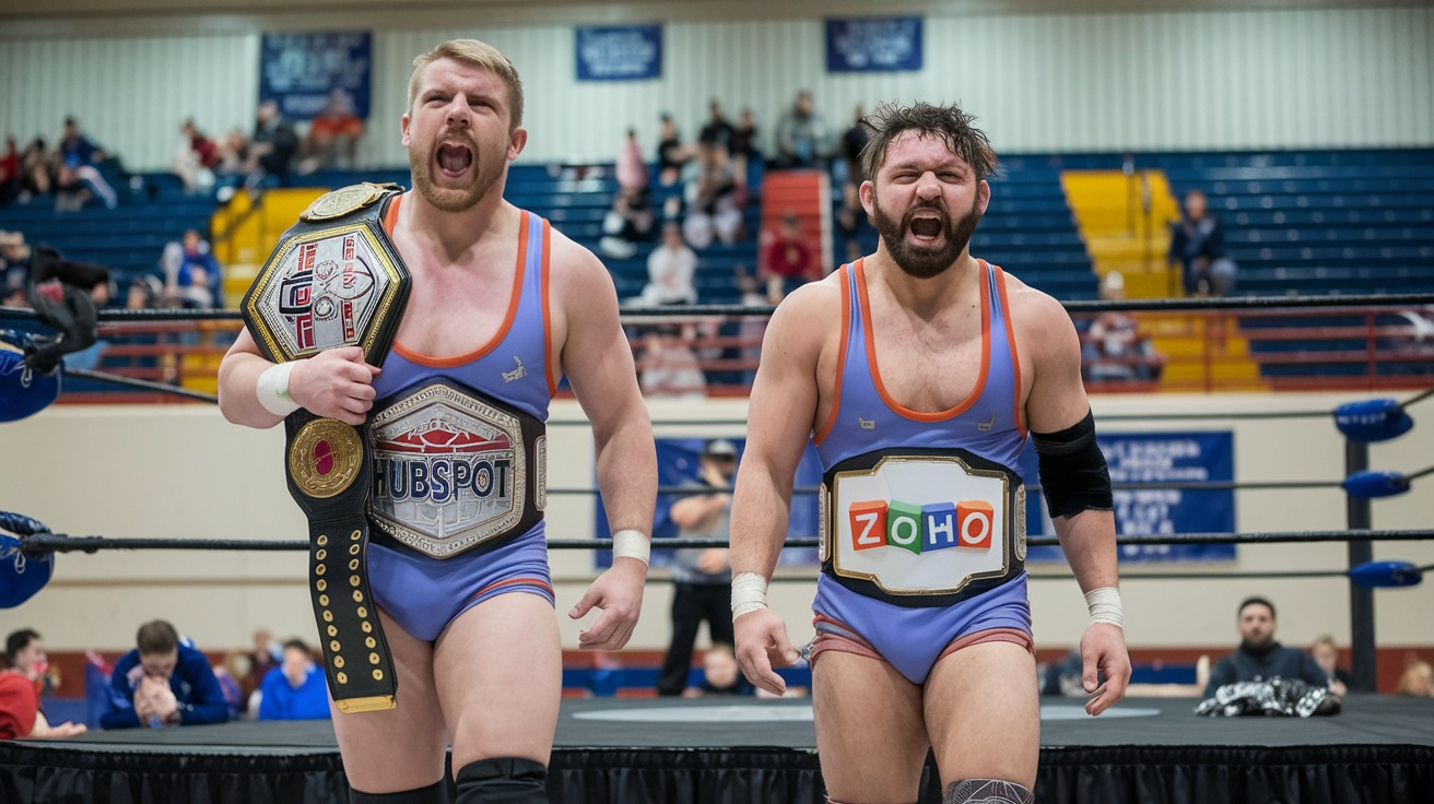 HubSpot vs. Zoho – Two CRM Giants Step into the Ring